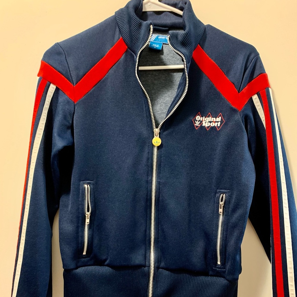 Adidas Original Sport Zip Up Jacket